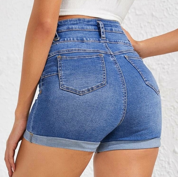 SHEIN Shorts High Waisted Shorts Poshmark